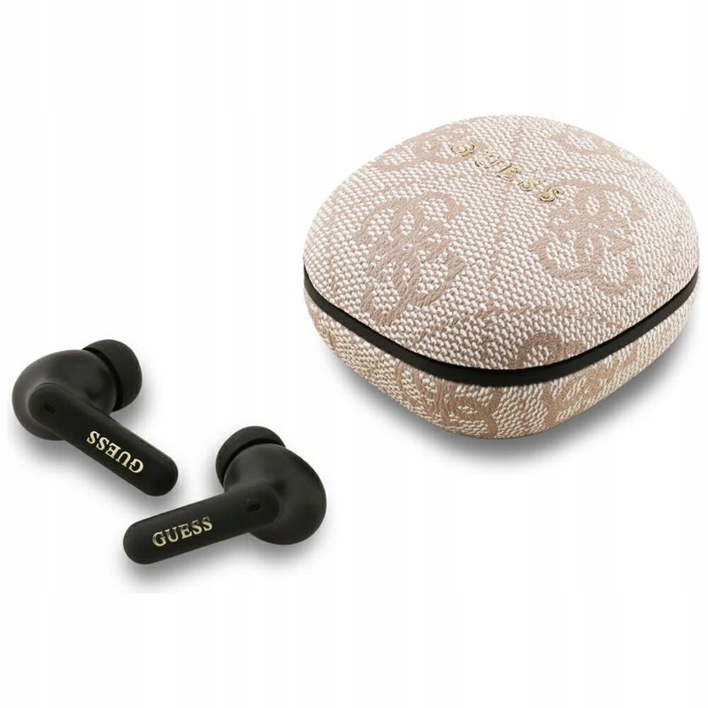 Guess 4G Classic Metal Logo – Bluetooth sluchátka Tws Enc pouzdro