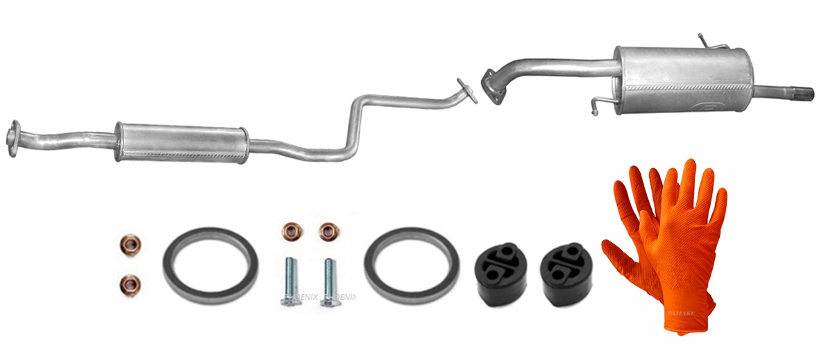 Mazda 323 1.5i 16V 65kW (1998-2001) Sedan Tlumič Středový Koncový