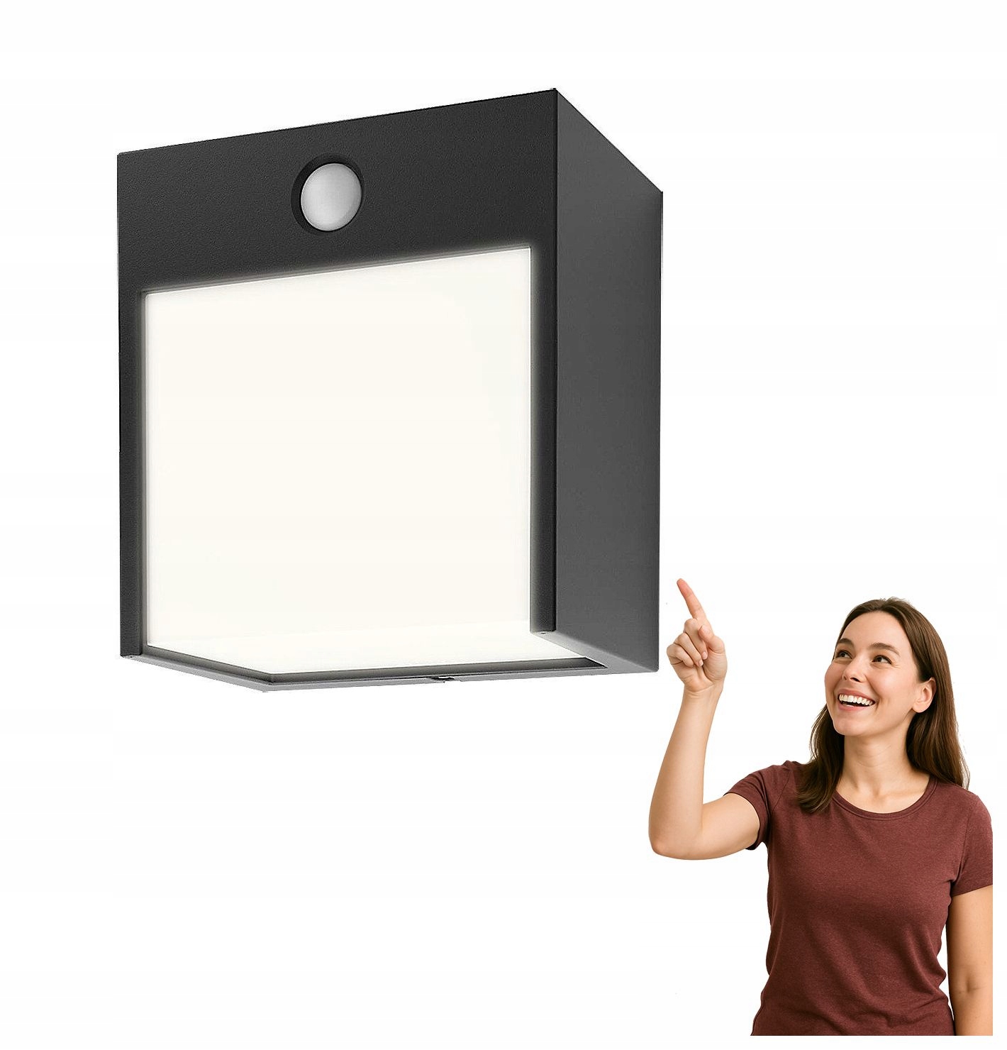 Nástěnná Led lampa 12W s senzorem Balimo 7478 Rabalux