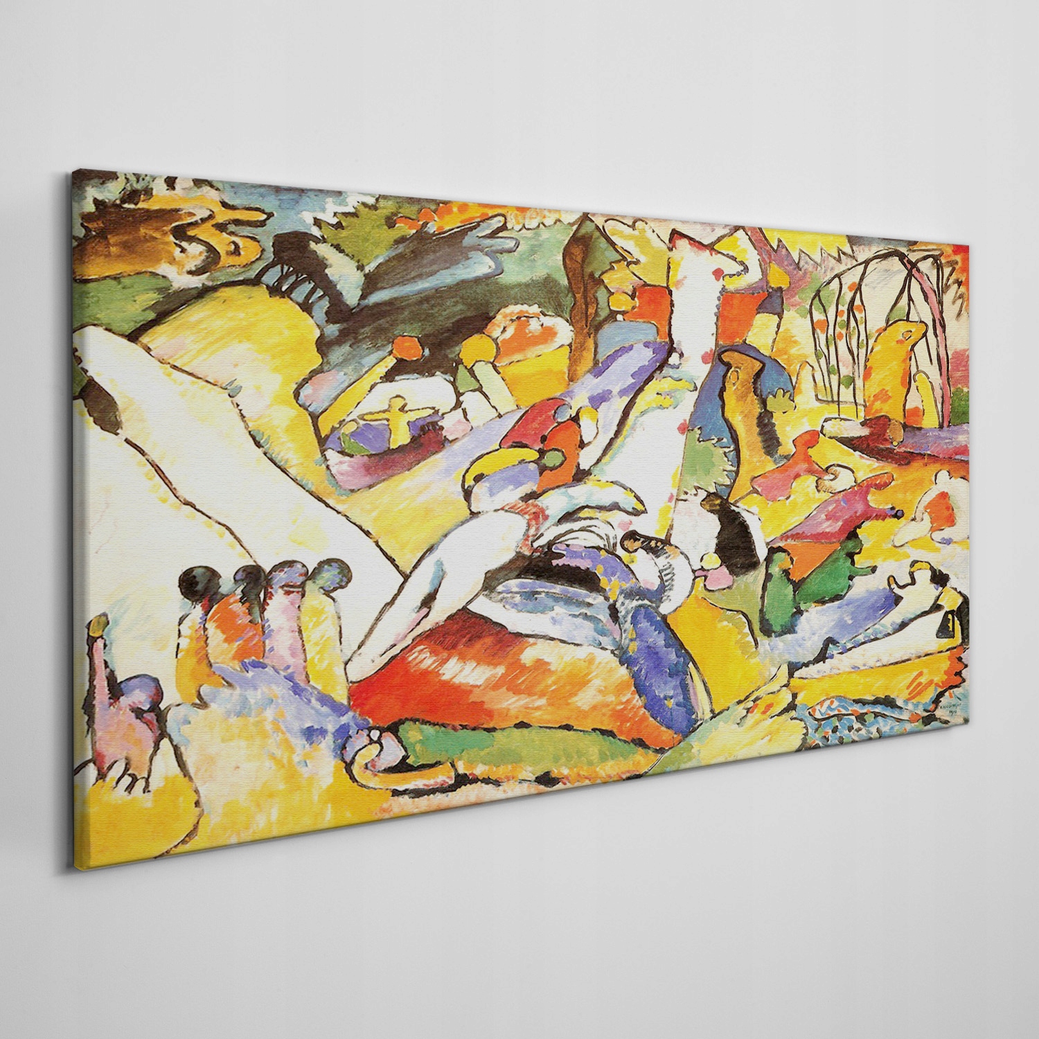 

Obraz na płótnie na ramie Kompozycja 120x60 cm