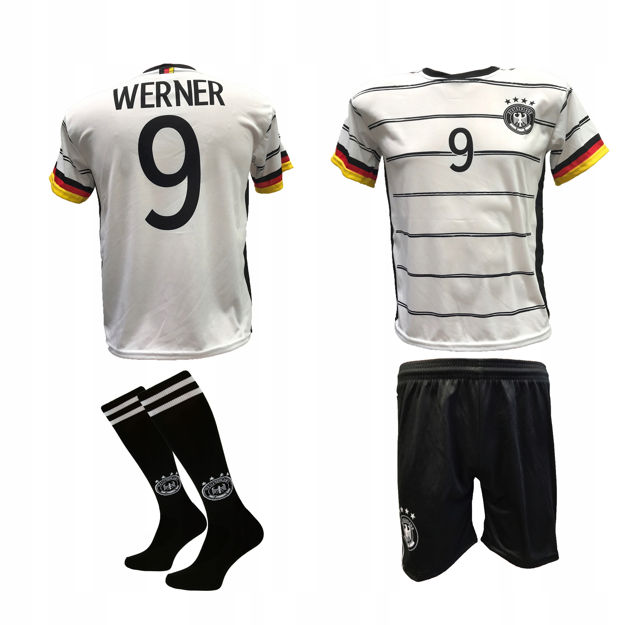 

Werner Niemcy strój komplet + getry roz. 146