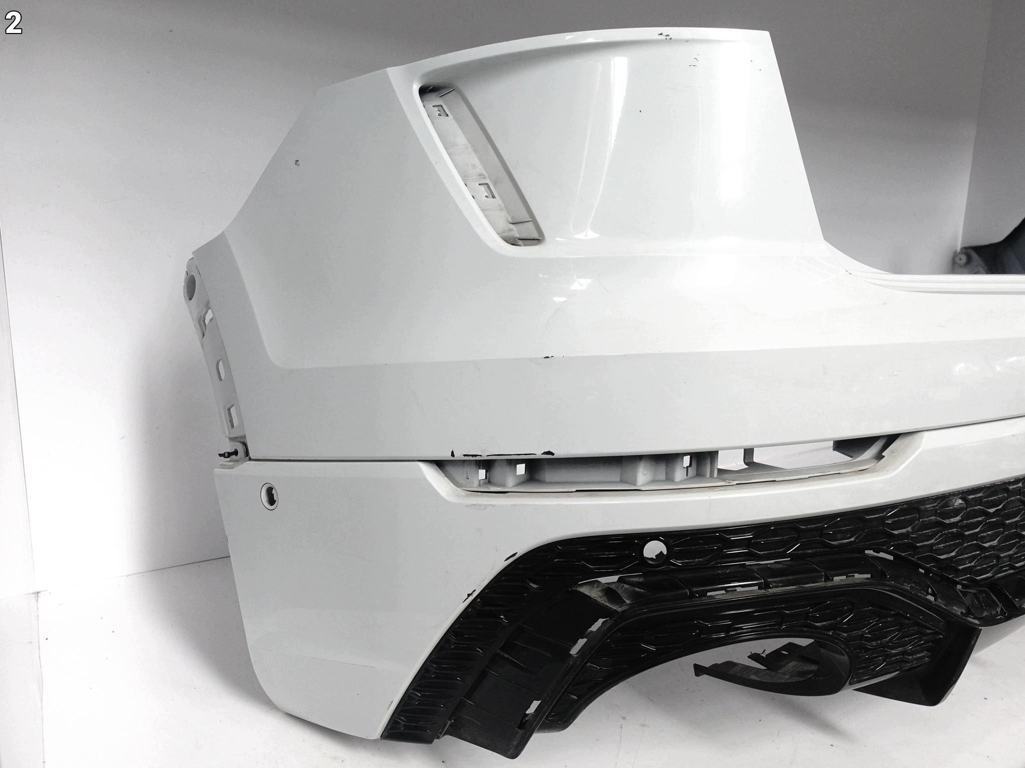 AUDI RSQ8 RS Q8 4M8 19-24 bumper BUMPER SPOILER rear part (6xPDC)