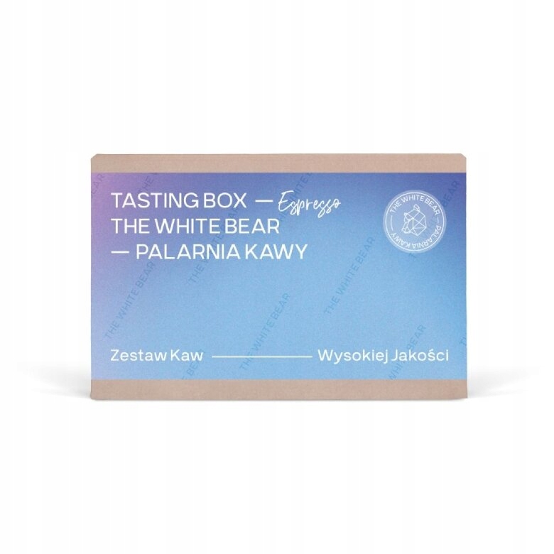 Káva zrnková The White Bear Tasting Box testovací sada Espresso 4x100 g