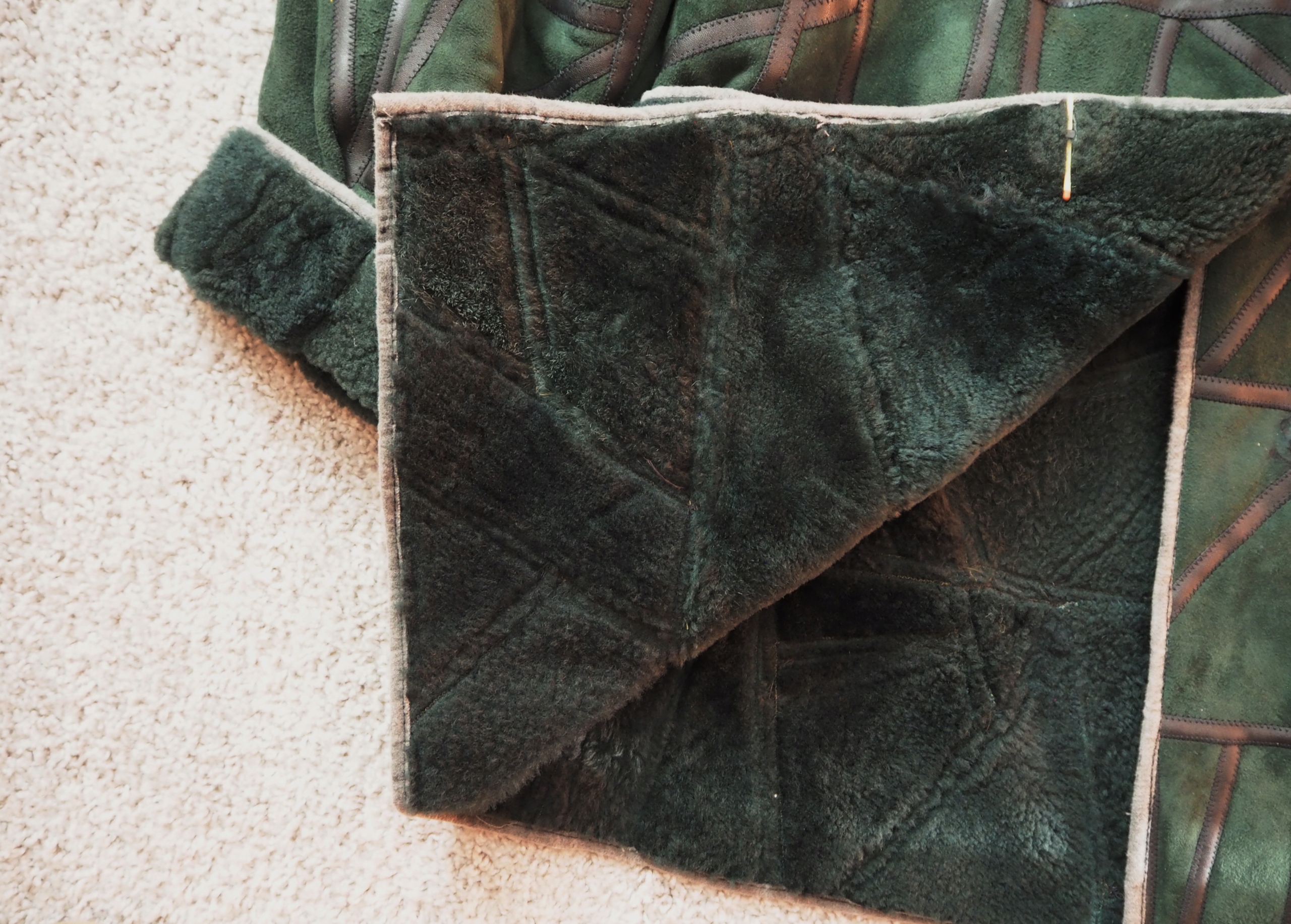 KOŻUCH SKÓRA NATURALNA R.48 Rozmiar 48