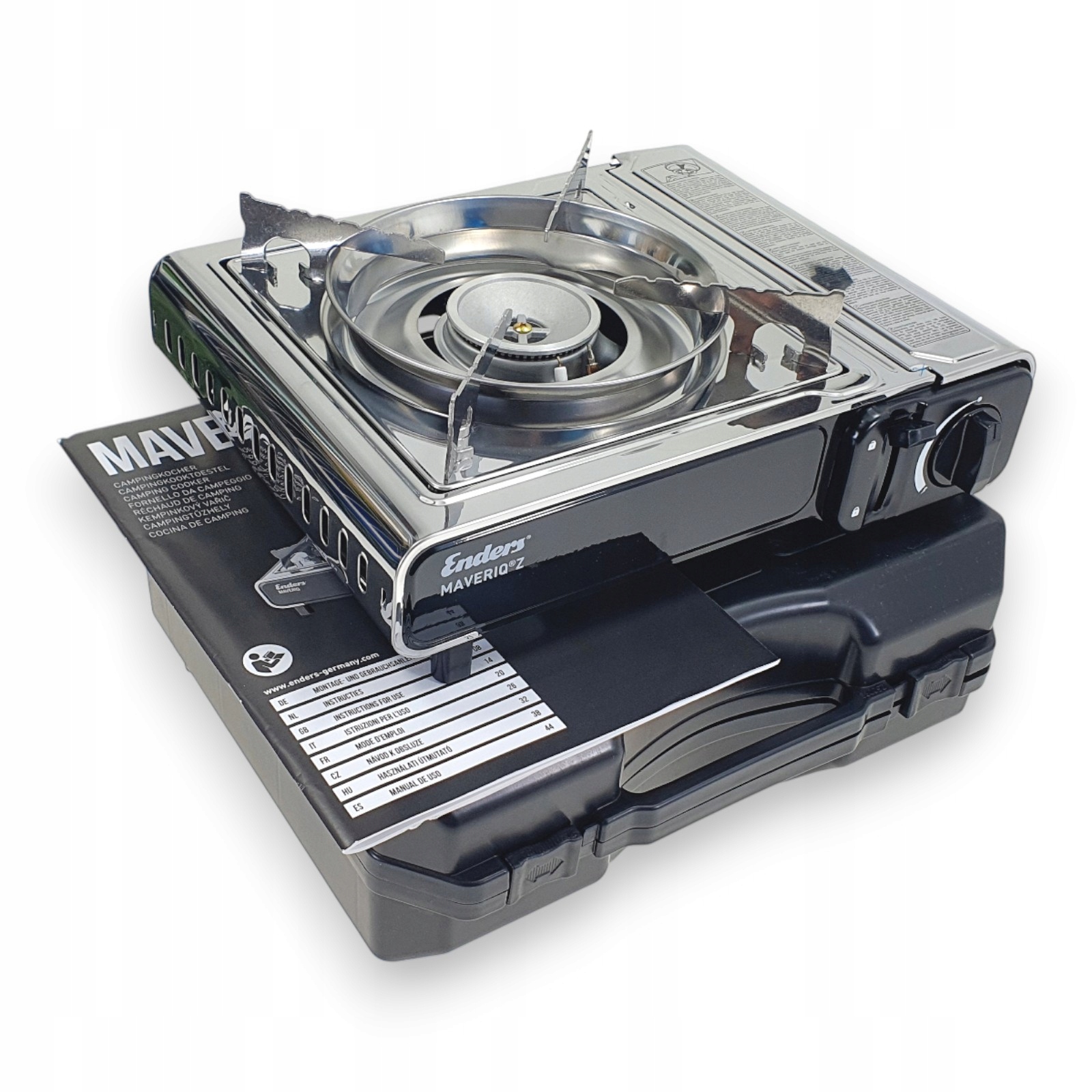 Plynový turistický vařič Enders 1887 Maveriq na kartuše 227 g.