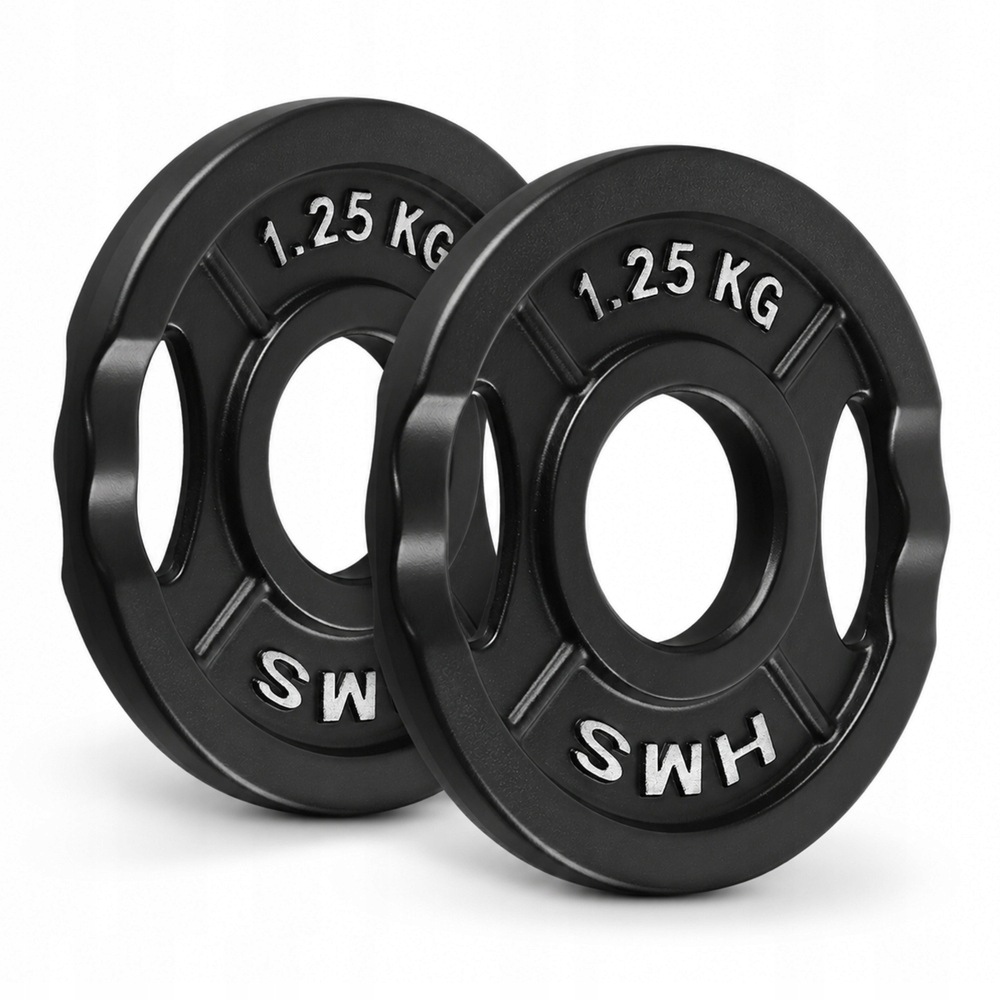 Talerze Olimpijskie Obciążenia Na Gryf Sztangę Do Ćwiczeń Hms 2x1,25 kg