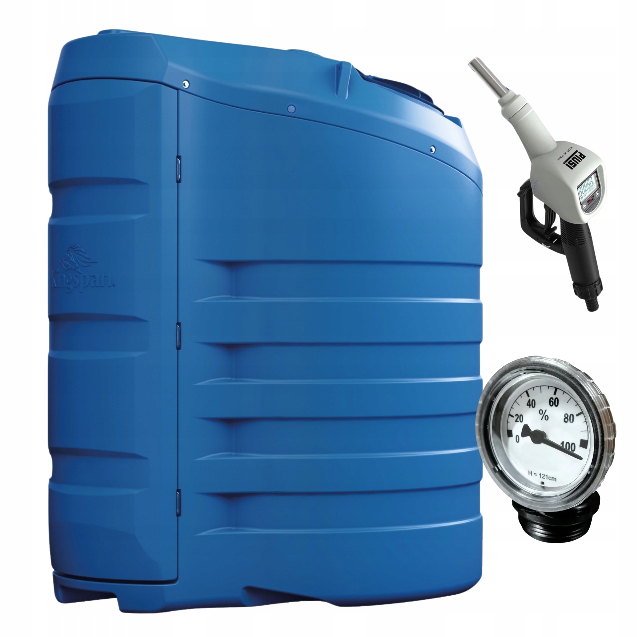 Nádrž Adblue dvouplášťová 1500L Kingspan BlueMaster Set