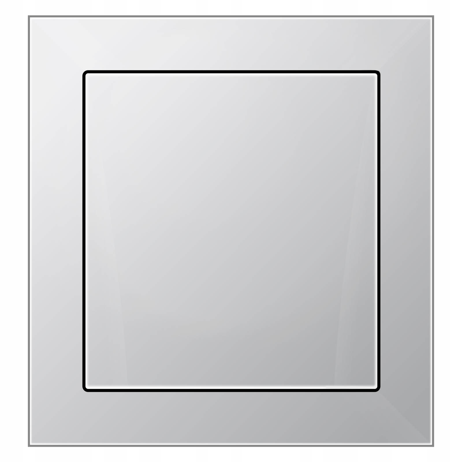 GNIAZDO SSĄCE AF PRODUCTS SLIM SREBRNE 86x90mm