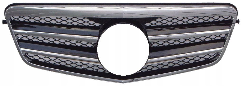 GRILL PRZEDNIE MERCEDES W212 09-13 BLACK/CHROM