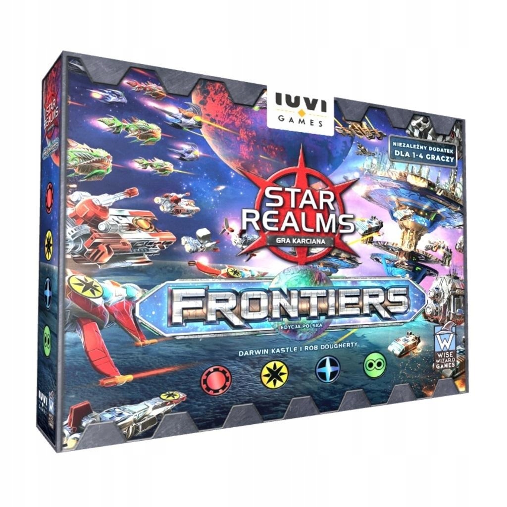 Karty Do Gry Dla Chłopców Star Realms: Frontiers Iuvi Games 6+ Interesujące