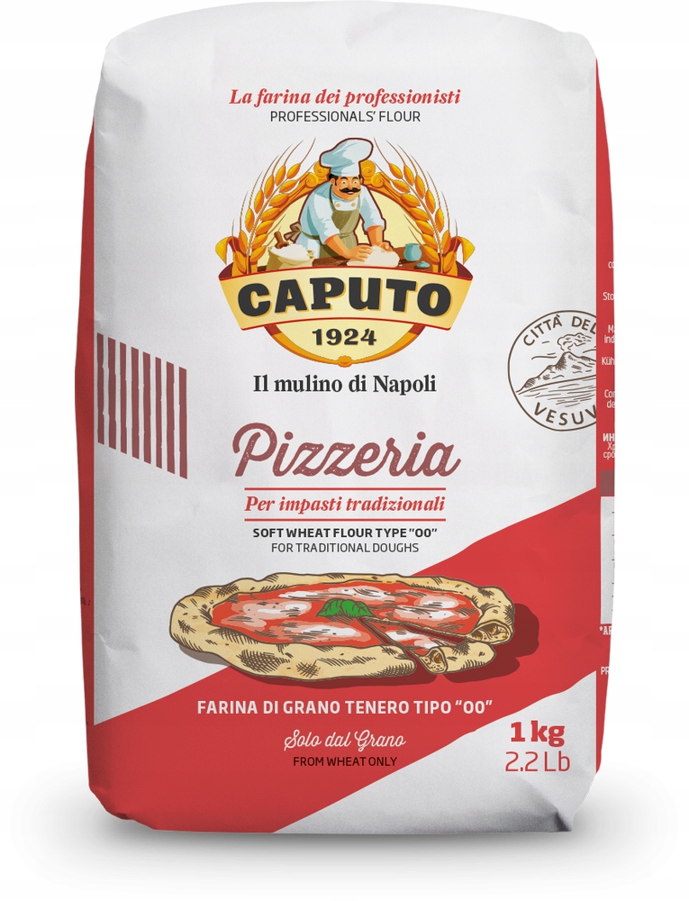 Mąka caputo pizzeria zestaw 10x 1kg Mąka na pizzę