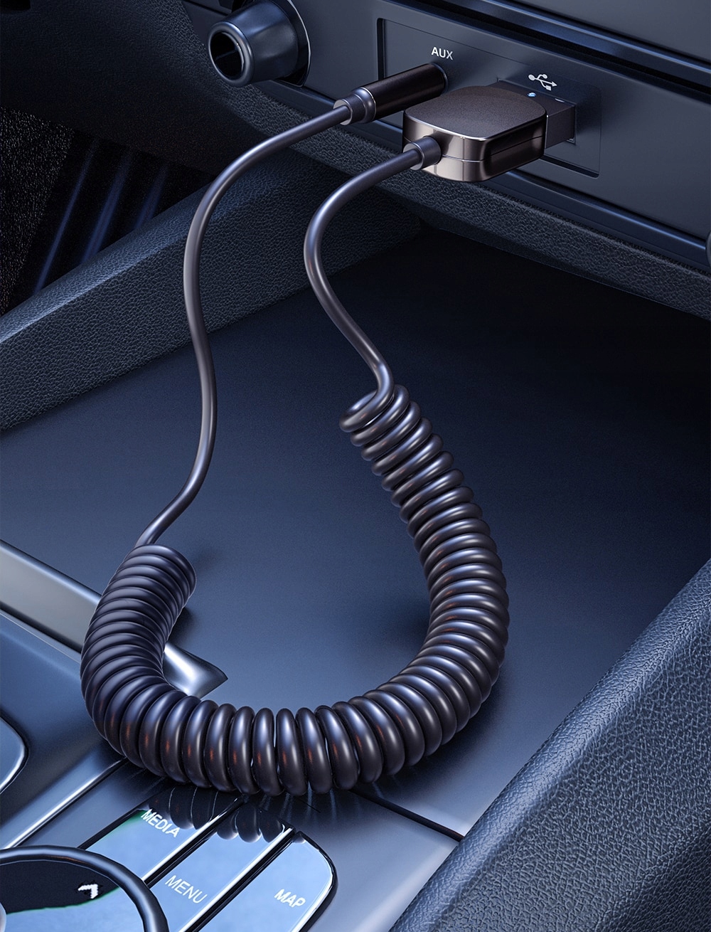 Transmiter samochodowy ESSAGER Bluetooth 5.0 Aux Adapter samochodowy EAN (GTIN) 6973167636495