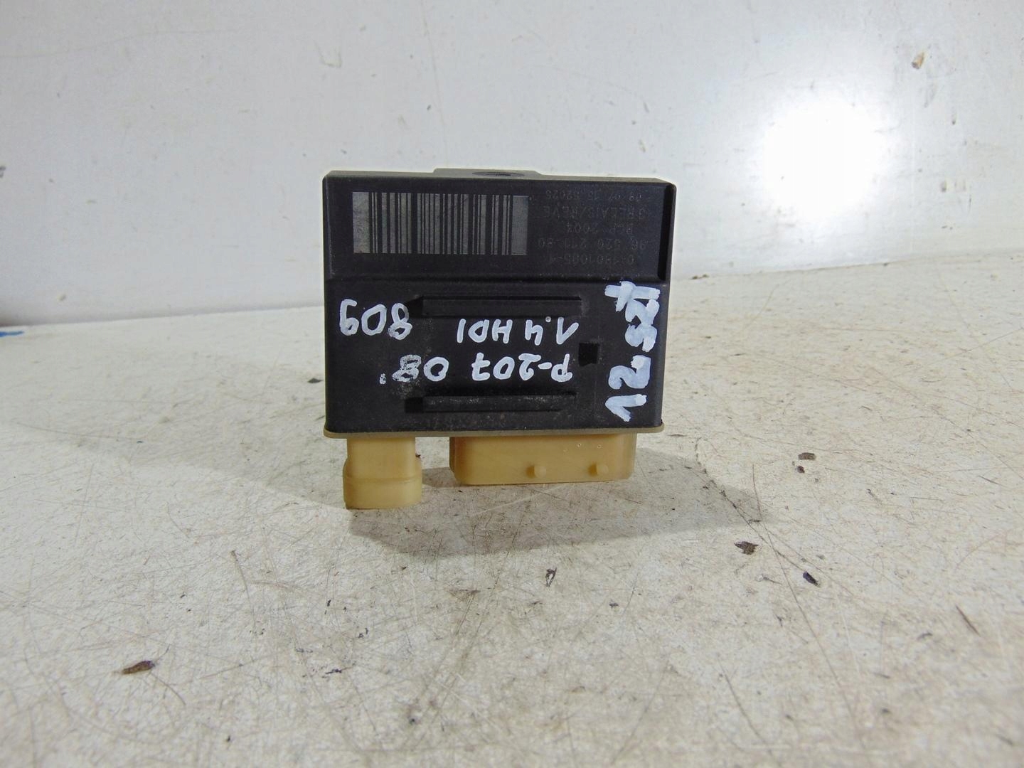 MODUŁ STEROWNIK WENTYLATORÓW PEUGEOT 207 1.4 HDI 9652021180