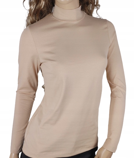 Gładki Półgolf KOLORY polski PREMIUM LaTynka R48 Linia plus size (duże rozmiary)