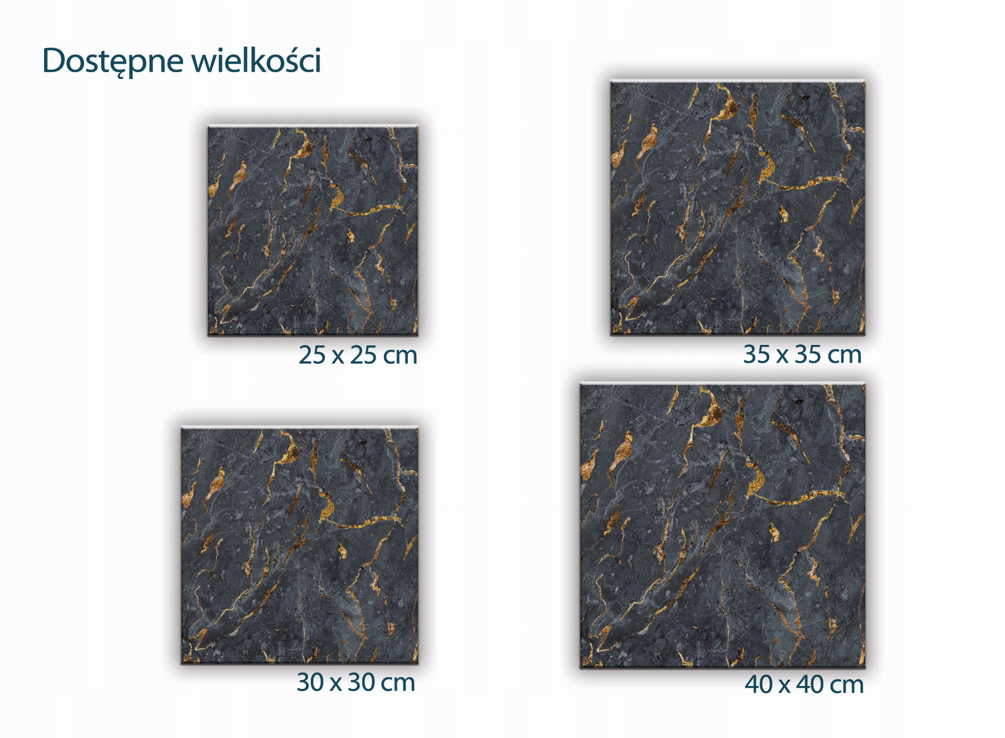 SZKLANA PODSTAWKA POD ZNICZE 60x20cm Marmur 378c Długość 60 cm