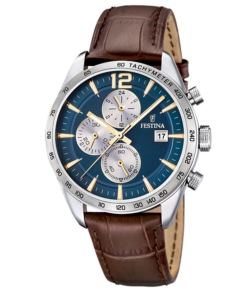 Pánské Hodinky Festina Timeless Chrono F16760/7 44,00 mm 5ATM