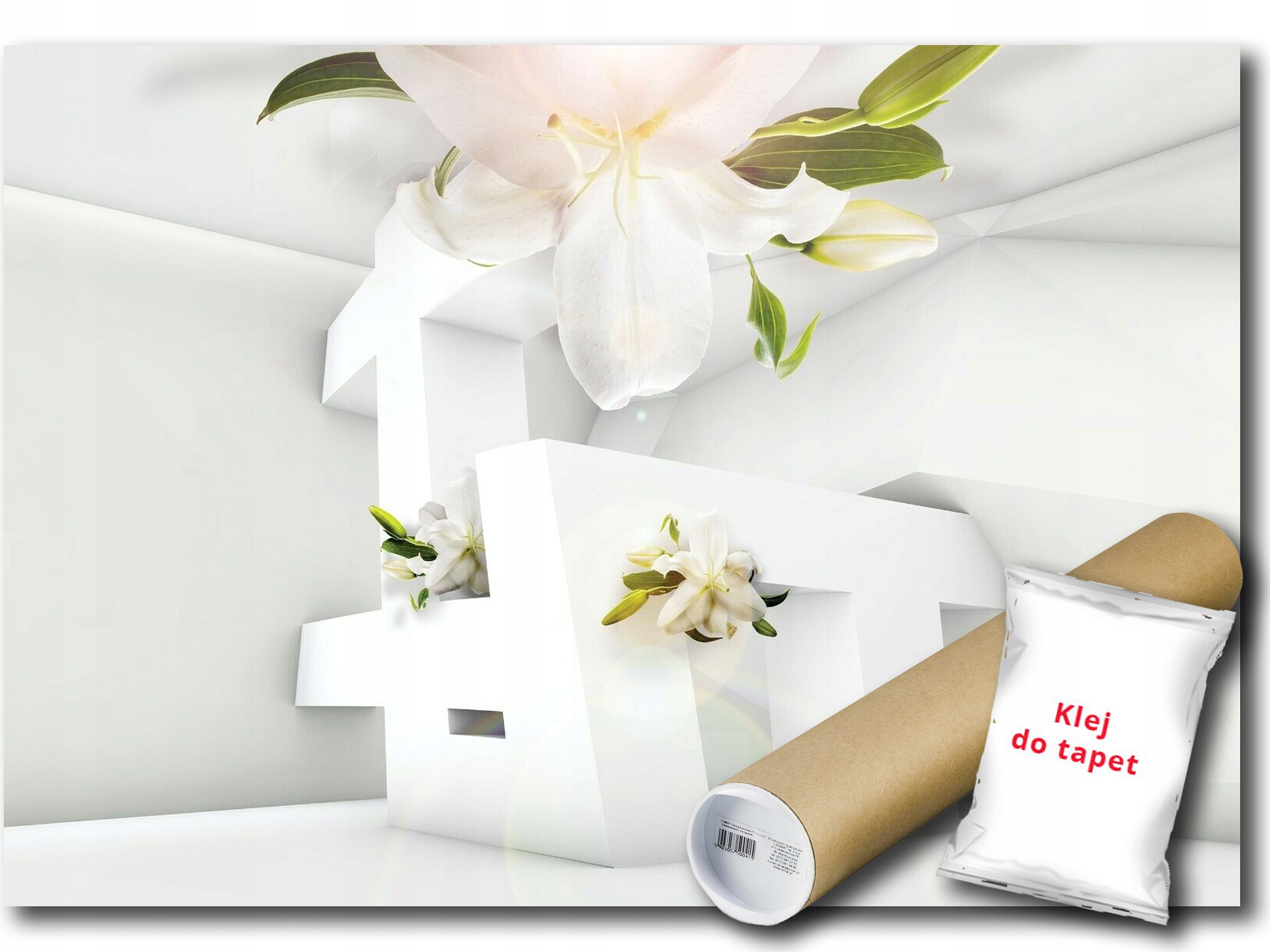 Vinylová Fototapeta Abstrakce Květina 3D 254x184