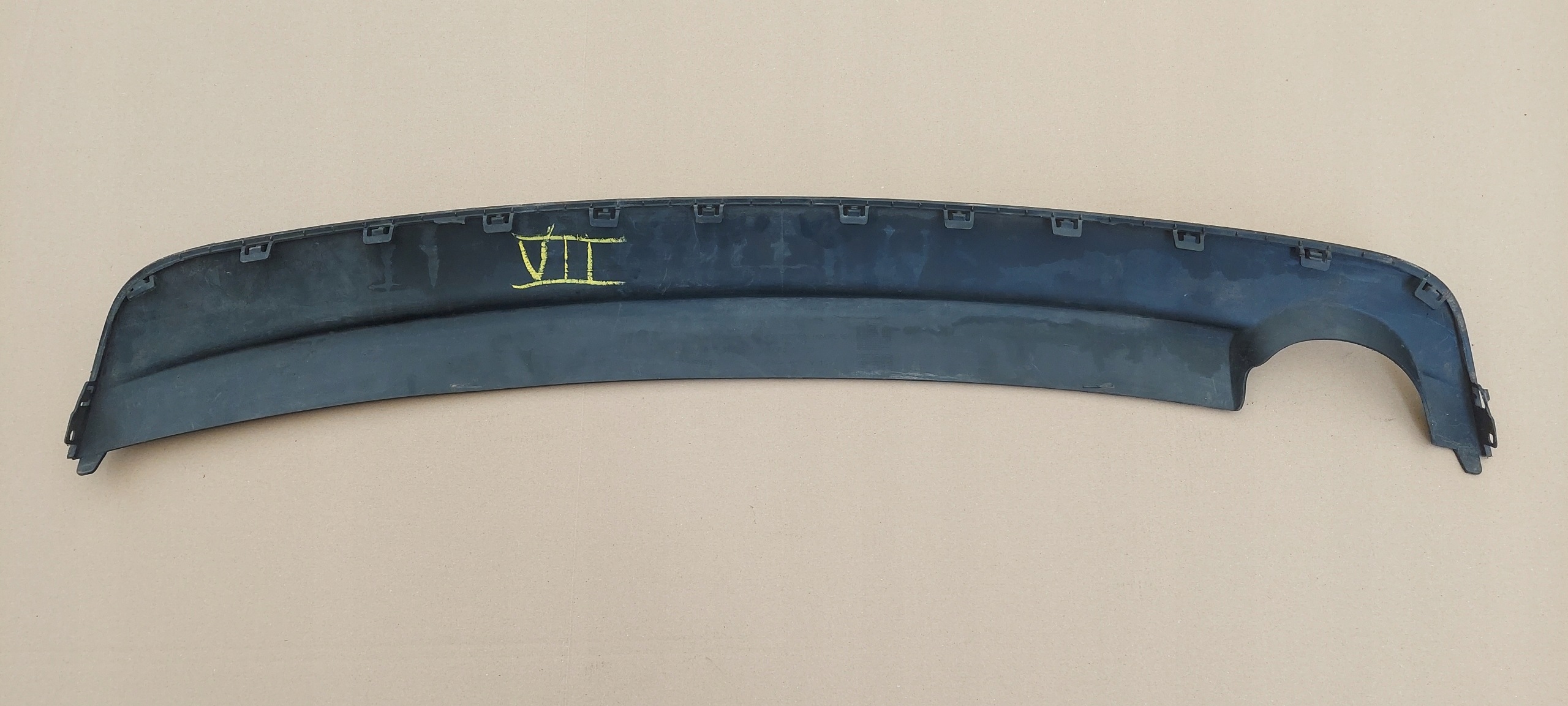 diffuser accessories of a bumper rear part AMG MERCEDES C-class W204 2048853125