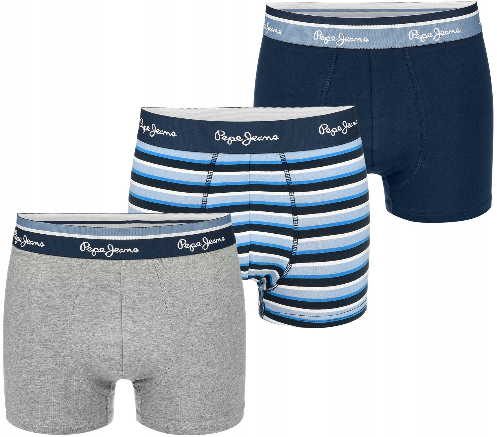

Pepe Jeans Majtki Bokserki Męskie Bawełna 3PAK r L