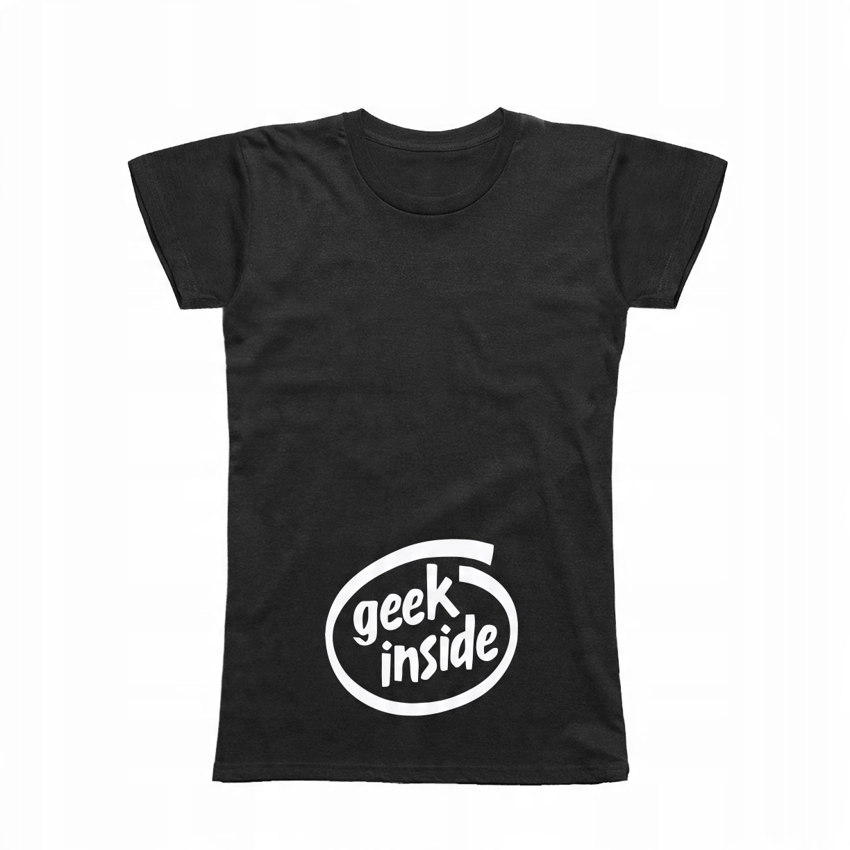 

S - Koszulka T-shirt Ciążowa Ciąża Baby Geek Insde