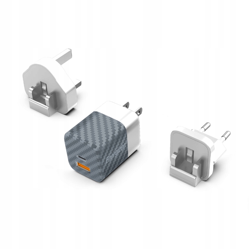 Energizer Ultimate síťová nabíječka Multiplug GaN Usb-c & Usb-a 38W