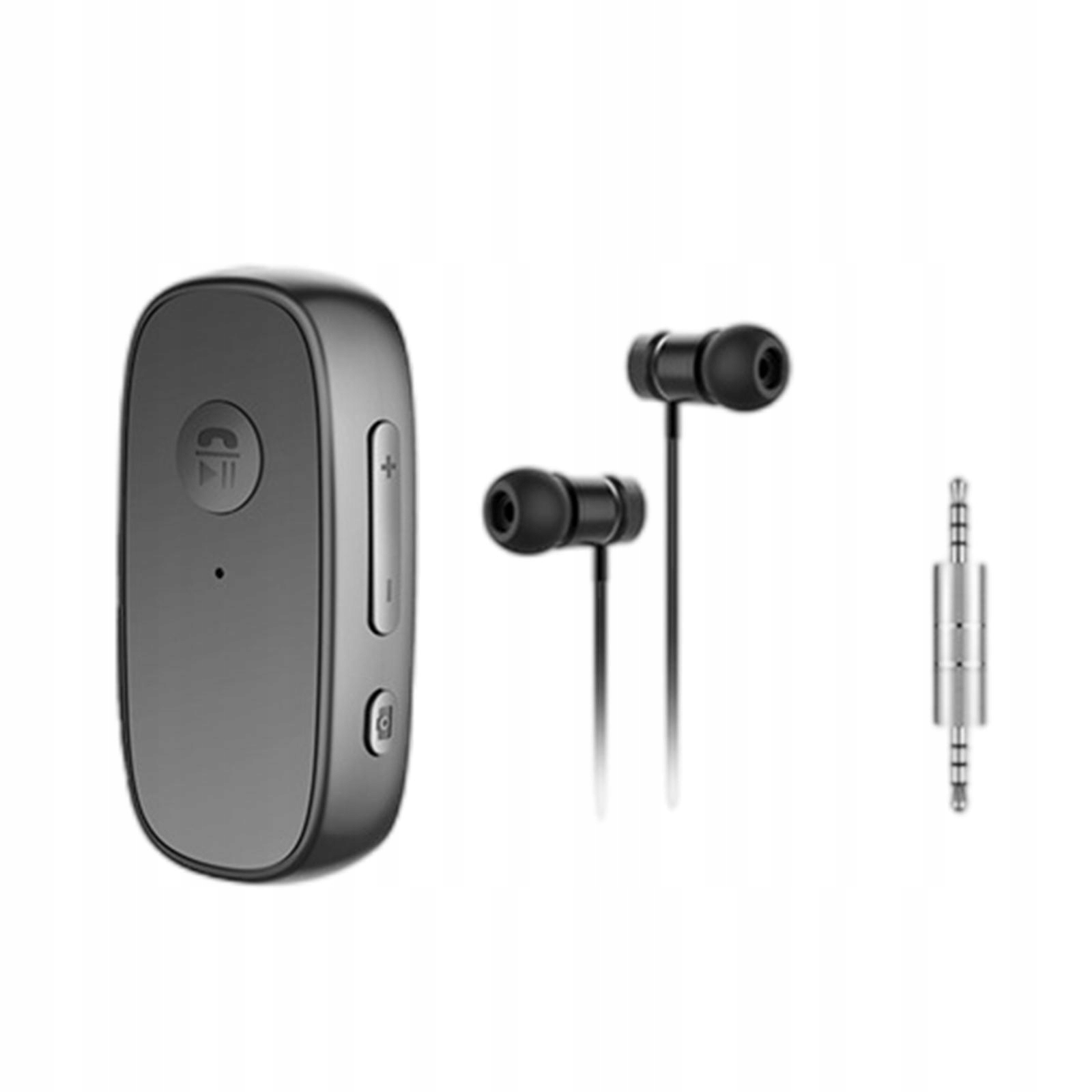 Blesiya Odbiornik Bluetooth 5.0 Czarny ze słuchawkami Marka bez marki