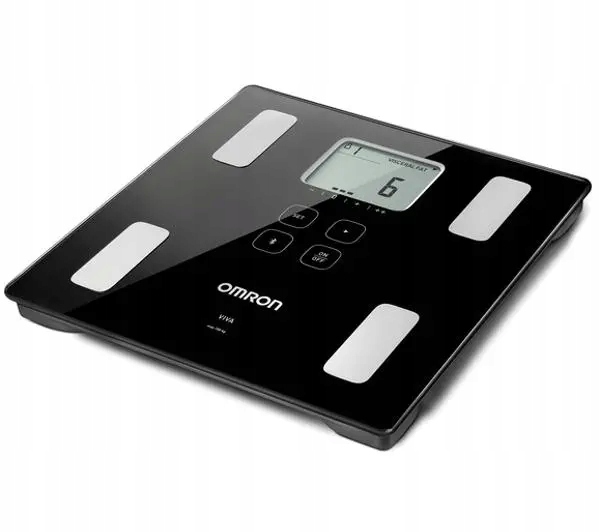 Waga łazienkowa z analizą składu ciała Omron Viva HBF222T do 150kg Czarna