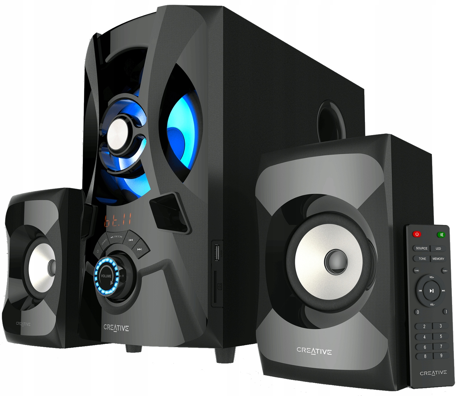 

Zestaw głośników 2.1 Creative Sbs E2900 120 W