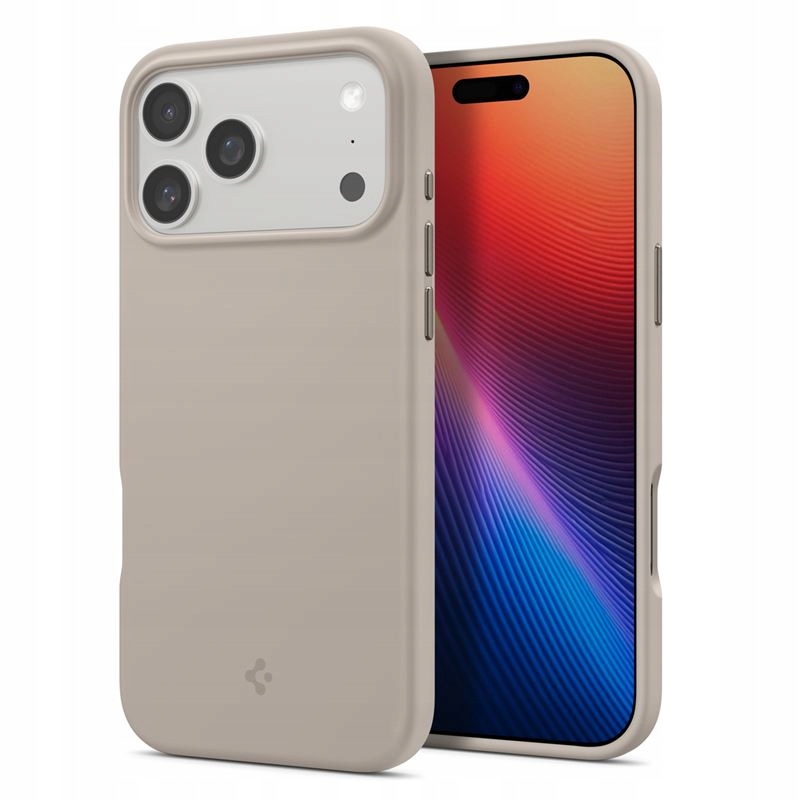 Spigen kryt Silicone Fit Magsafe pre iPhone 17 Pro Stone ACS10337