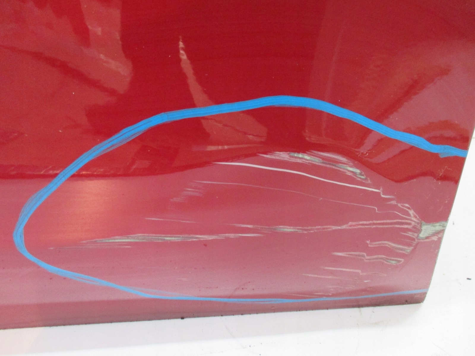 door left front MERCEDES 213 2137220110 unprotected damag.