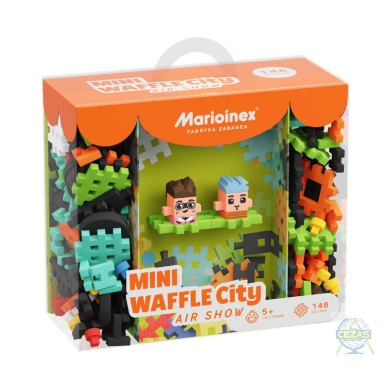 

Klocki Waffle City Mini: Pokaz lotniczy 148 el. (9