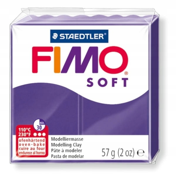 

Modelina Fimo Soft kolor plum-63
