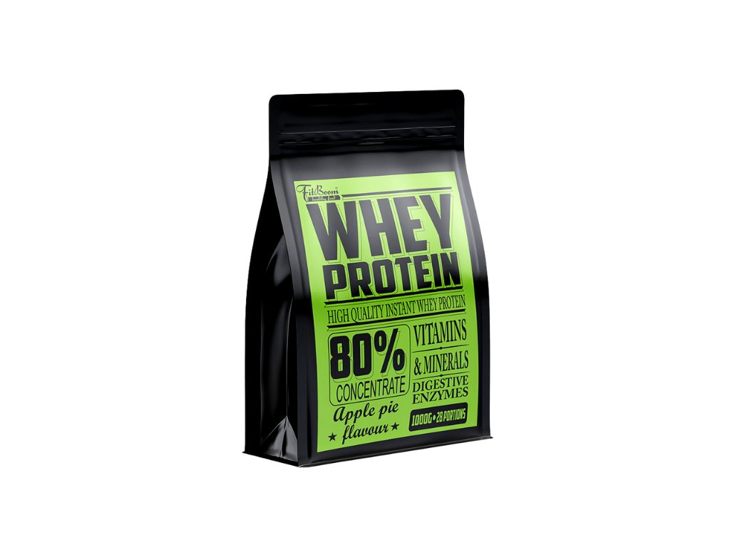 FitBoom Whey Protein 1000g apple pie