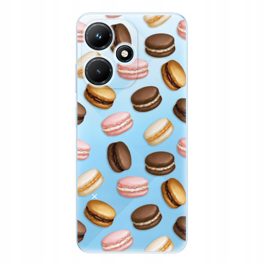 Silikonowe etui iSaprio Macaron Pattern do Infinix Hot 30i