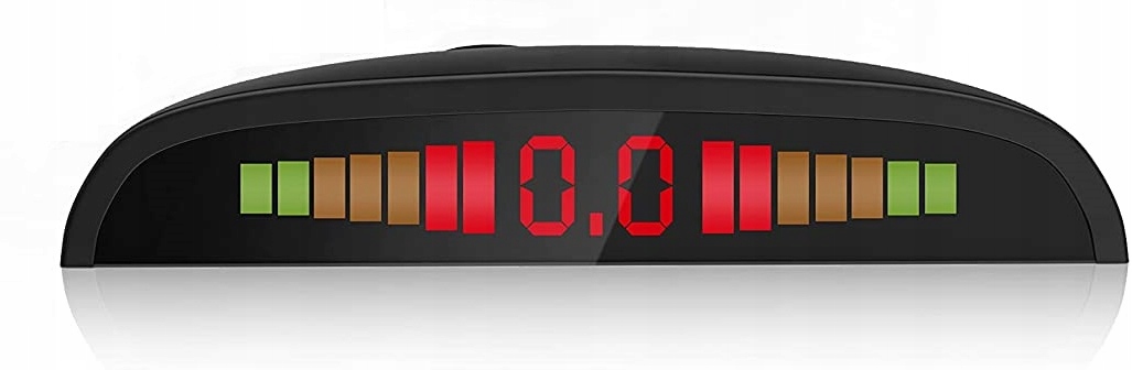 8 Czujników Parkowania Cofania LED LCD PARKTRONIC Liczba sensorów 4