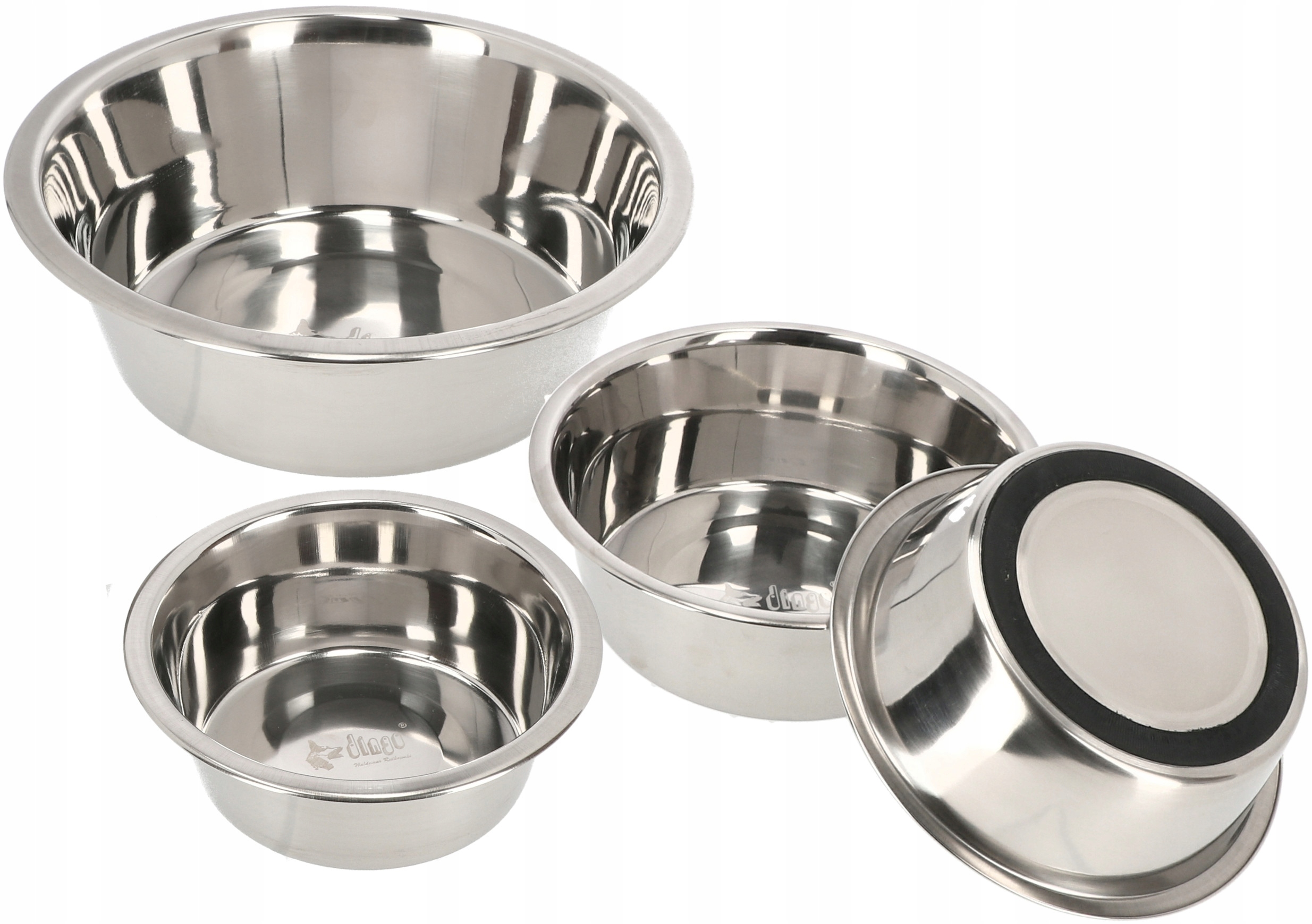 

Dingo miska metalowa na gumie 1,73 L 1 szt.