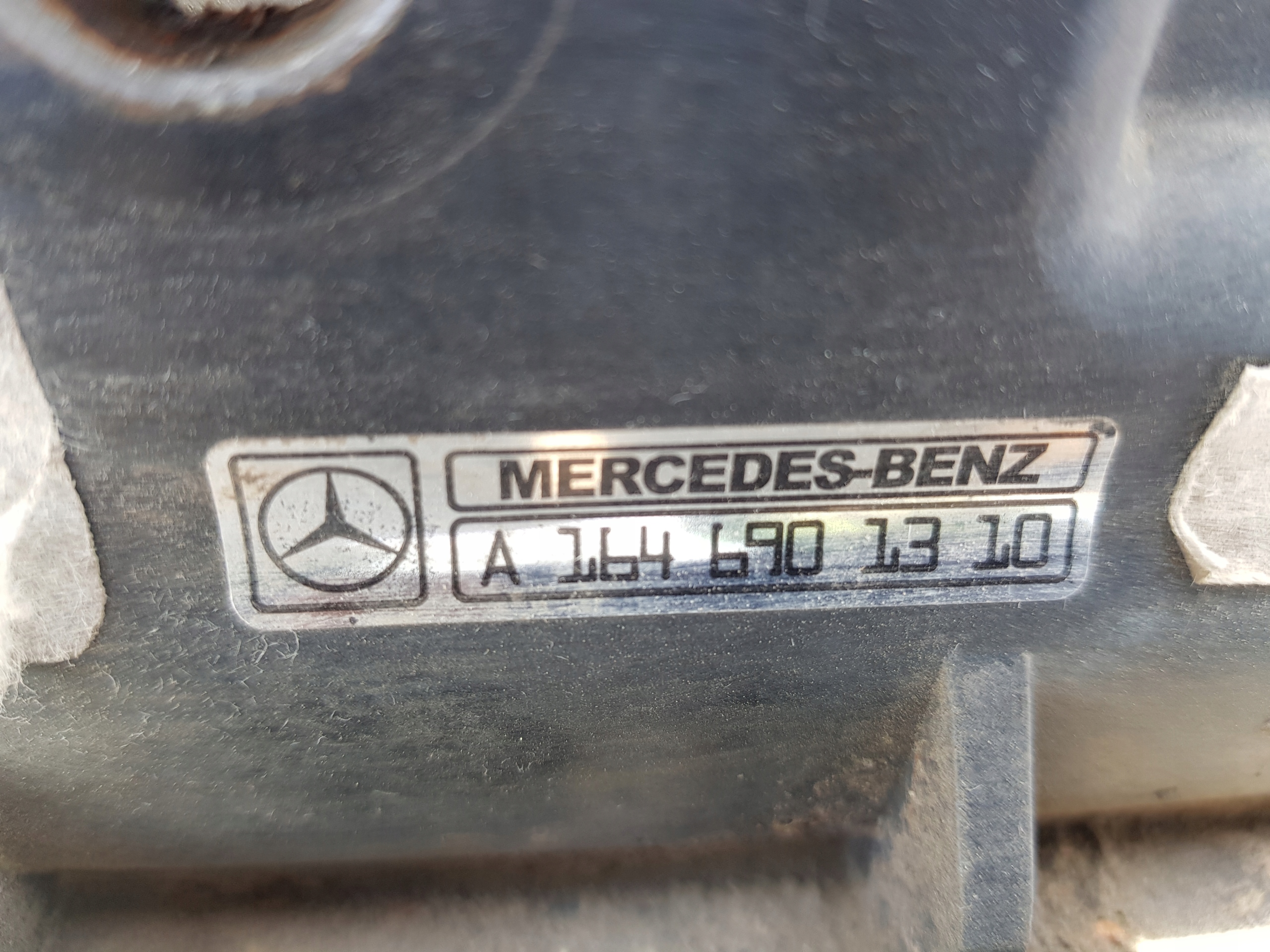 left threshold MERCEDES ML W164 cap moulding STOPIEN