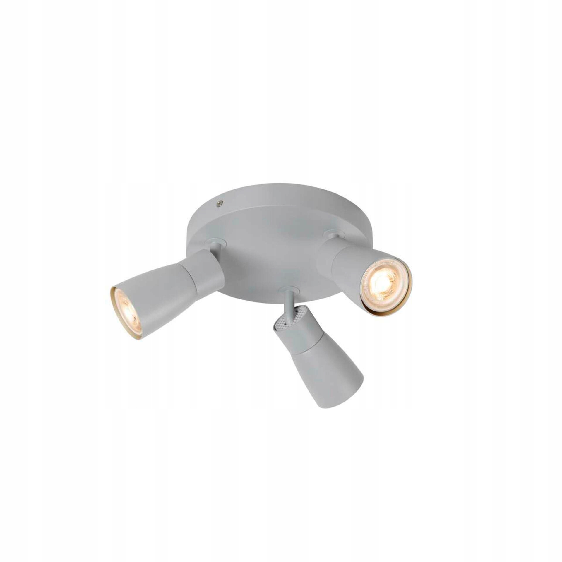 Bodové svietidlo Slv Puri 2.0 Dome 3xGU10 sivé 180mm