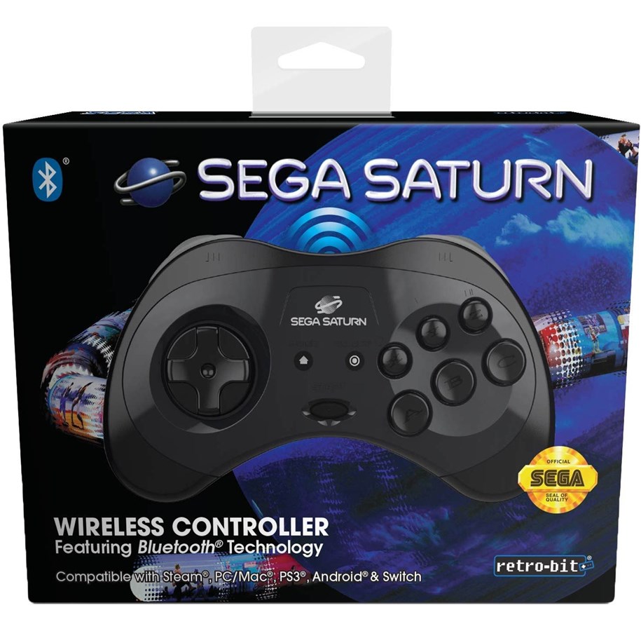 

Sega Saturn Pad Bezprzewodowy Bt Pc Switch Android