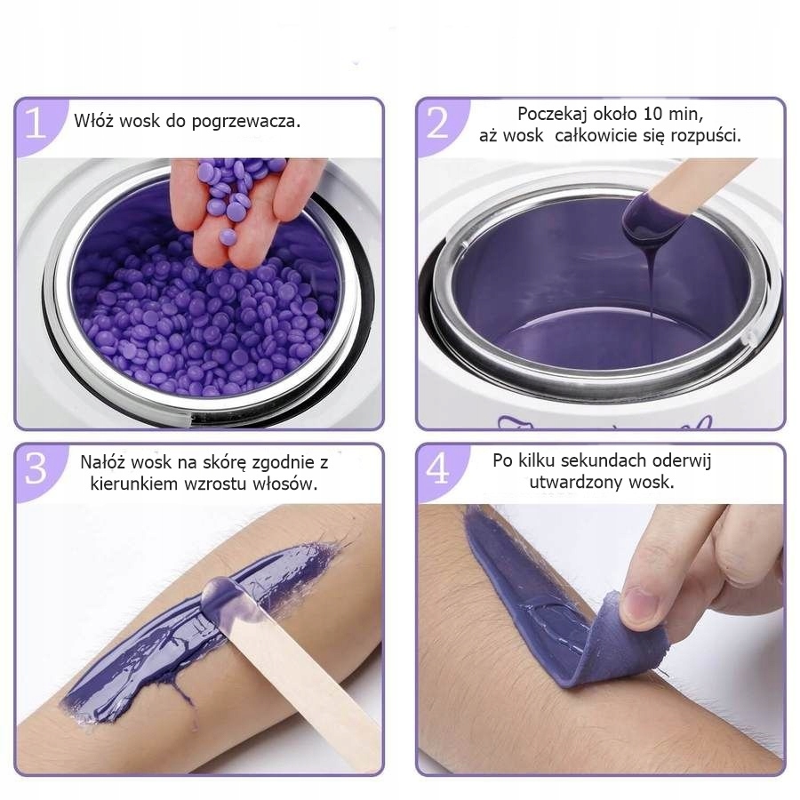 BEZPASKOWA depilacja----wosk Waxx.me ORCHIDEA 380g EAN (GTIN) 3800236400165