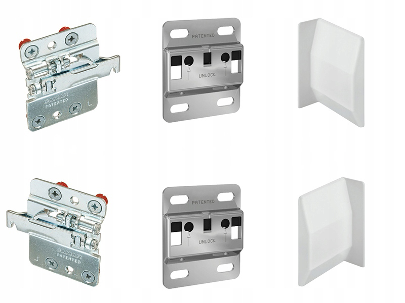 

Zawieszka Camar 807 Biała Komplet 240kg