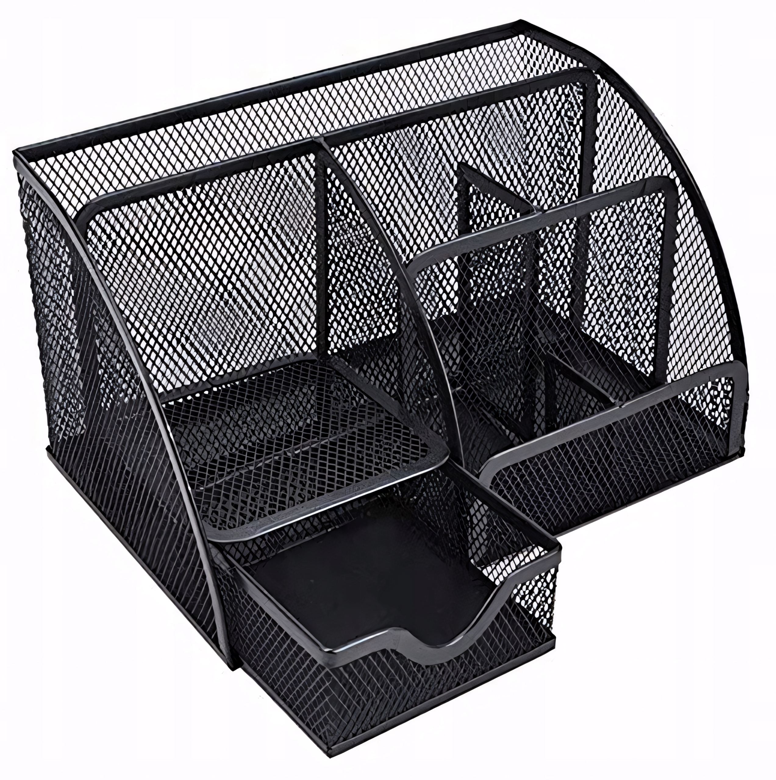 ORGANIZER PRZYBORNIK NA BIURKO SZKOLNY BIUROWY Kolor czarny