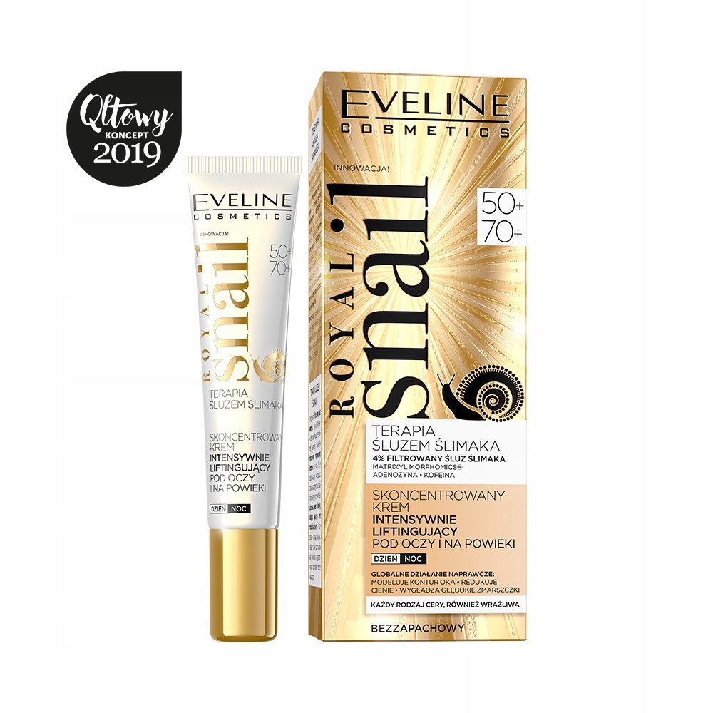 

Eveline Cosmetics Royal Snail krem pod oczy 50+70+