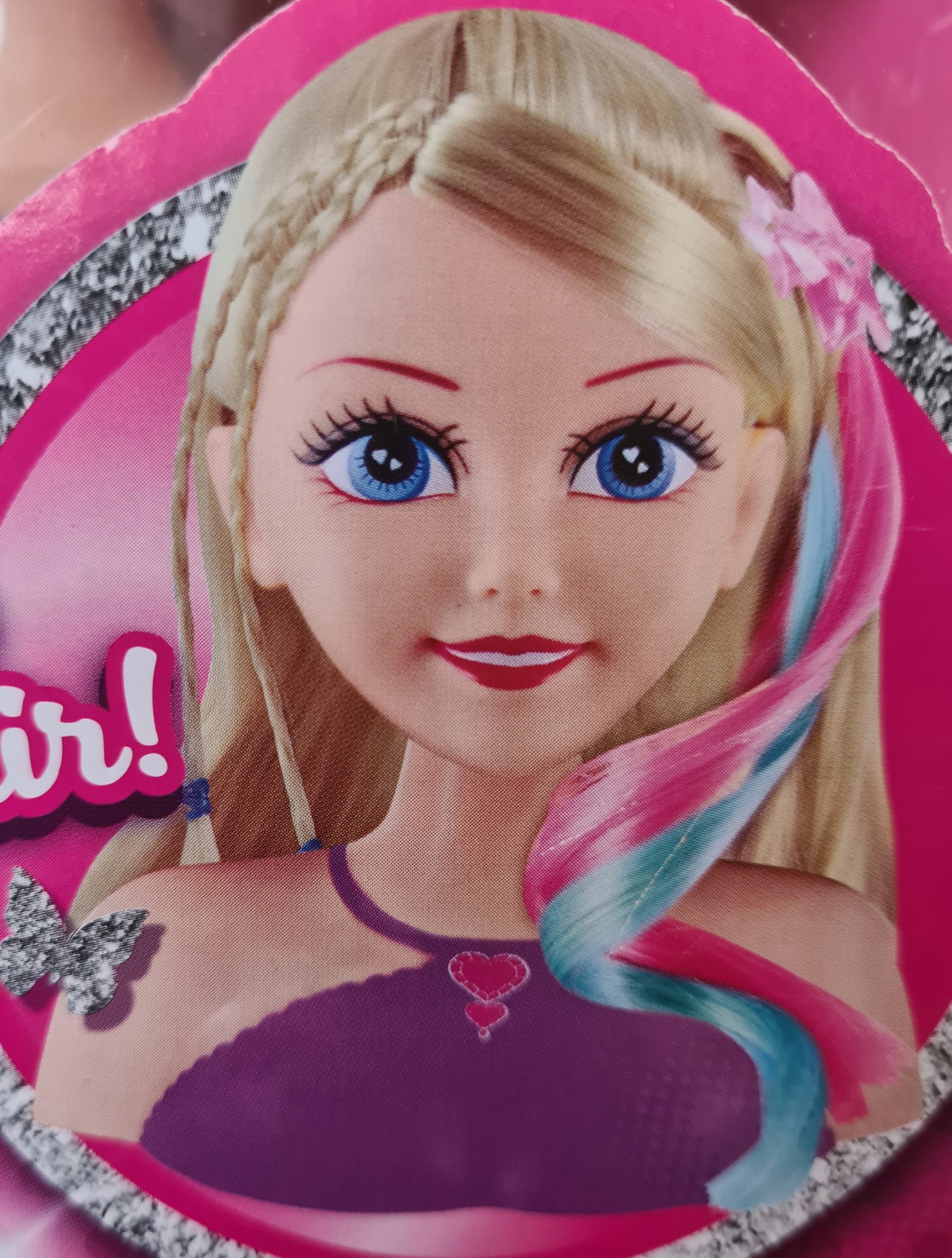 GŁOWA DO STYLIZACJI ZESTAW FRYZJERSKI LALKA AKCESO Marka ZD Trading