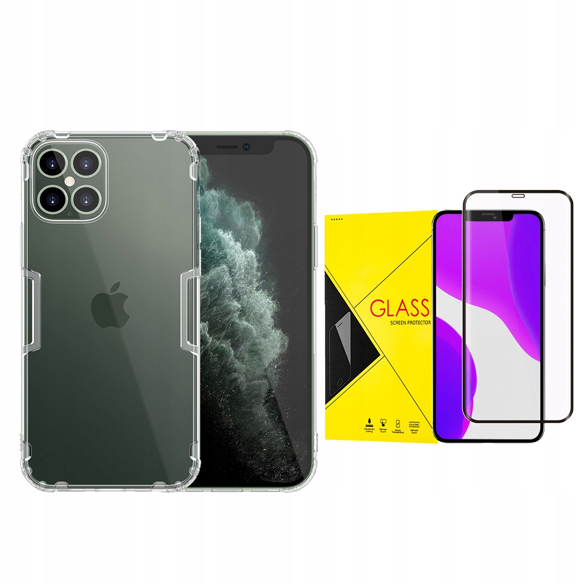 

Nillkin Etui Do Iphone 12 Pro Max +szkło Hybrydowe