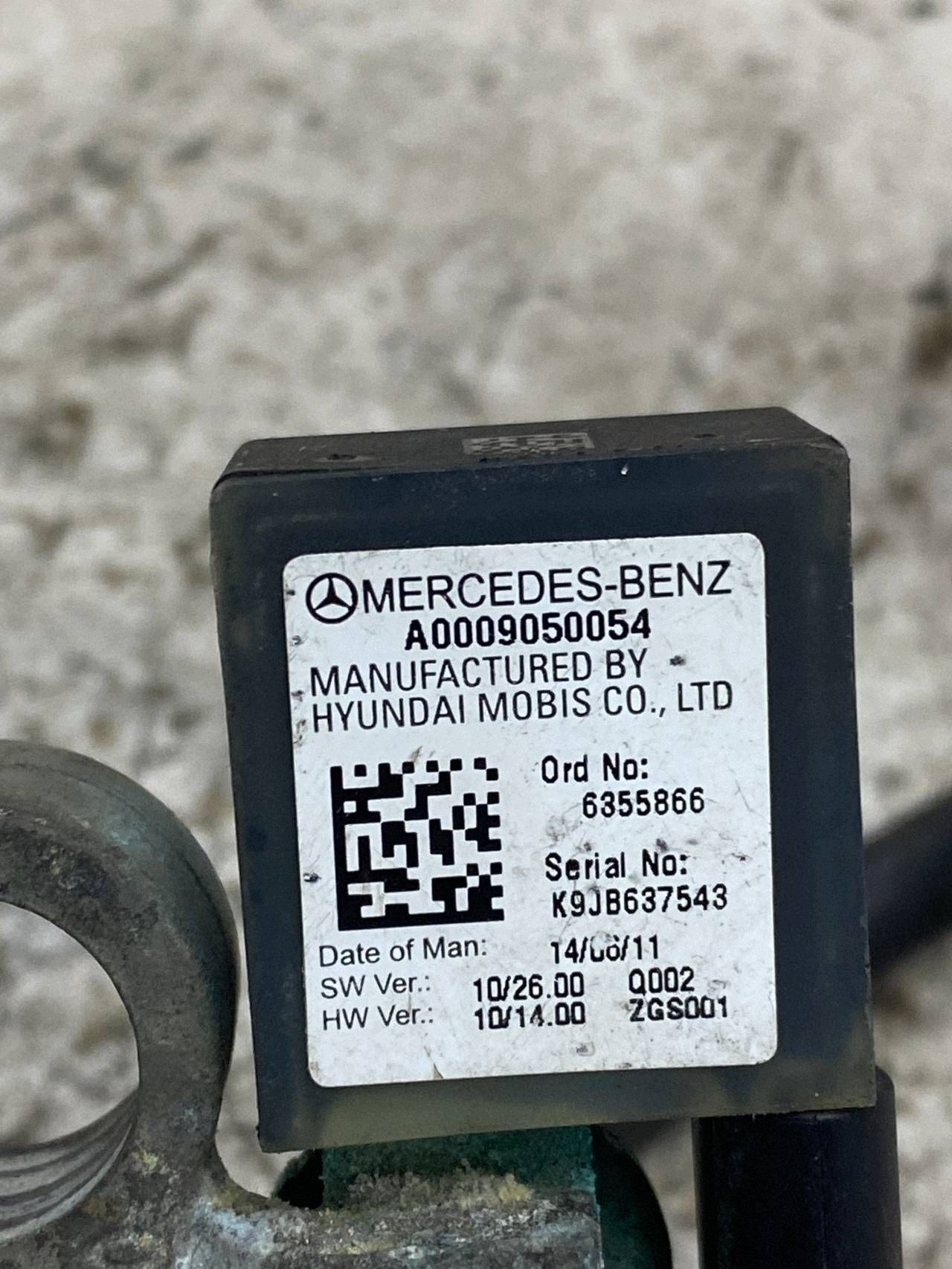 Batteriemanagement Sensor MINUS MERCEDES E-KLASA W207 C207 A0009050054
