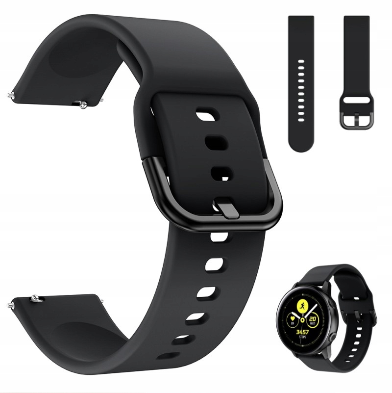 

Pasek Do Zegarka Smartwatcha 20MM Czarny