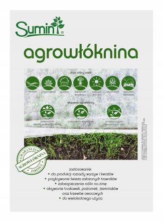 

Agrowłoknina hobby biała 1,5m x 10m 17g Sumin