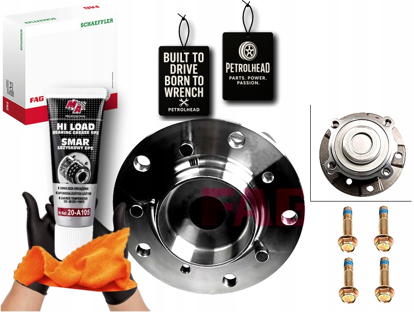 Sada Ložiska Kola S Pístem Přední Bmw 3 E90 3 E92 3 #Petrolhead Pro+ Kit7