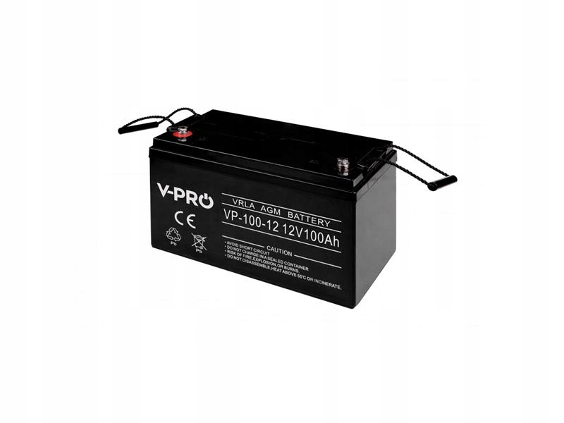 Baterie Agm 12V 100Ah V-pro